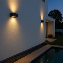 APLIQUE DE PARED Ε27 250x110x10 IP54 "AMIGO"