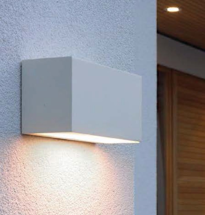APLIQUE DE PARED LED 12W 230x90x100 3CCT IP65 "LIMA"