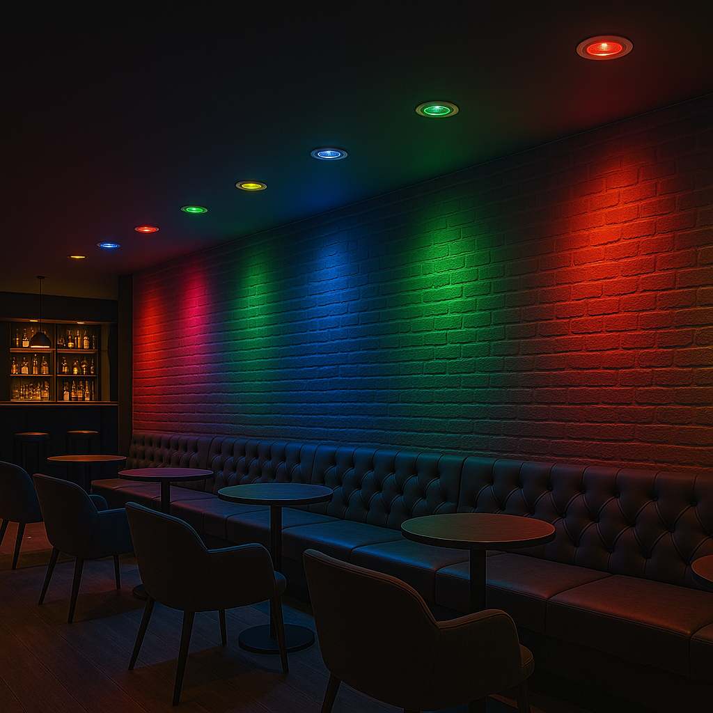 BOMBILLA LED SMD GU10 4W 38º PLUS (COLORES)