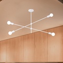 Plafones 4xΕ27 100x55 BLANCO