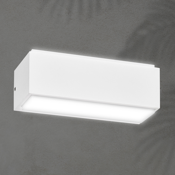 APLIQUE DE PARED "NIKITA" LED 10W 180x65x75 ALUMINIO 