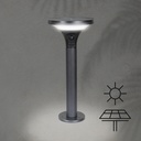 COLUMNA LED CON PANEL SOLAR Y SENSOR DE MOVIMIENTO 3,8W 500lm 160x160x350mm 3CCT IP44 TIPO C
