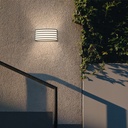 APLIQUE DE LED NEGRO OVALADO Ε27 MAX 20W 200x100x90mm