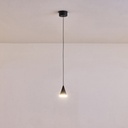 LÁMPARA COLGANTE LED 5W 300lm 3000K 80x1200mm NEGRO ARTE ILLUMINA CAMPANELLE