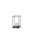 LÁMPARA DE MESA APLIQUES LED 4W 180x320mm 90lm 3000K NEGRO ARTE ILLUMINA BOX
