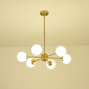 LÁMPARA COLGANTE 6xE27 MÁX. 15W 720x730mm BLANCO ARTE ILLUMINA PUFF