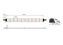 TIRA LED 5M 20W 24V RGBW+CCT IP20 (PRECIO POR METRO)
