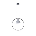 LÁMPARA COLGANTE CRISTAL G9 MAX 25W 410x180+1200mm ARTE ILLUMINA DELTA