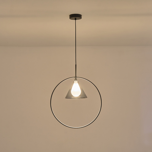 LÁMPARA COLGANTE CRISTAL 2 LUCES G9 MAX 2x10W 410x1800mm ARTE ILLUMINA DELTA