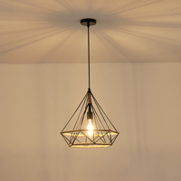 LÁMPARA COLGANTE CUERDA-METAL Ε27 MAX 15W 380x380x1450mm NEGRO-CAQUI ARTE ILLUMINA HELIOS