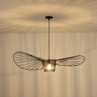 LÁMPARA COLGANTE METAL 1xE27 MAX 40W 1000x1000x1270mm NEGRO ARTE ILLUMINA CASQUILLO