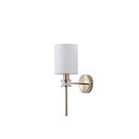 APLIQUE DE PARED METAL 1xE14 MAX 15W 190x120x370mm ESTAMPADO DE MÁRMOL ARTE ILLUMINA TIMELESS