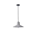 LÁMPARA COLGANTES HORMIGÓN 1xΕ27 MAX15W 320x320x160mm GRIS ARTE ILLUMINA ARME