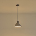 LÁMPARA COLGANTES HORMIGÓN 1xE27 MÁX15W 240x240x200mm GRIS ARTE ILLUMINA YESO