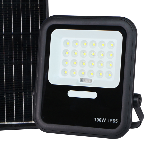 PROYECTOR LED SMD SOLAR 200W IP65 4000K NEGRO PLUS