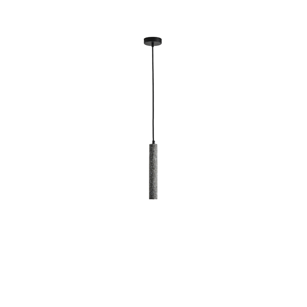 LÁMPARA COLGANTES HORMIGÓN LED 3W 280lm 3000K 45x45x300mm GRIS ARTE ILLUMINA SALPICO
