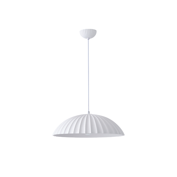 LÁMPARA COLGANTE GESSO 1xE27 MAX 15W 500x500x130mm BLANCO ARTE ILLUMINA CALCO
