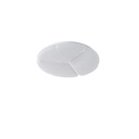 PLAFÓN DE TECHO PLÁSTICO LED 60W 5700lm 3000K 3CCT 3000-4000-6500K Ø480x75mm BLANCO ARTE ILLUMINA TRIANO