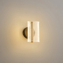 APLIQUE DE PARED ACRÍLICO PATRÓN DE PUNTOS 8W 720lm 3000K 420x380mm NEGRO ARTE ILLUMINA SPARKY
