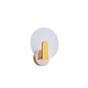 APLIQUE DE PARED ACRÍLICO 8W 3000K 720lm 520x440mm ORO ARTE ILLUMINA VOLET