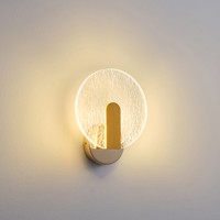 APLIQUE DE PARED ACRÍLICO 8W 3000K 720lm 520x440mm ORO ARTE ILLUMINA VOLET