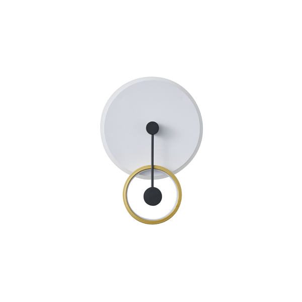 APLIQUE DE PARED LED 15W 1000lm 3000K 280x400x70mm ORO ARTE ILLUMINA O CLOCK