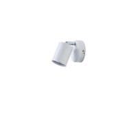 FOCO INDIVIDUAL METÁLICO 1xGU10 MAX 7W 135x80x95mm BLANCO ARTE ILLUMINA OLYMP