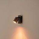 FOCO ALUMINIO GRIS 1xGU10 MÁX. 7W 120x80x120mm ARTE ILLUMINA LUXY