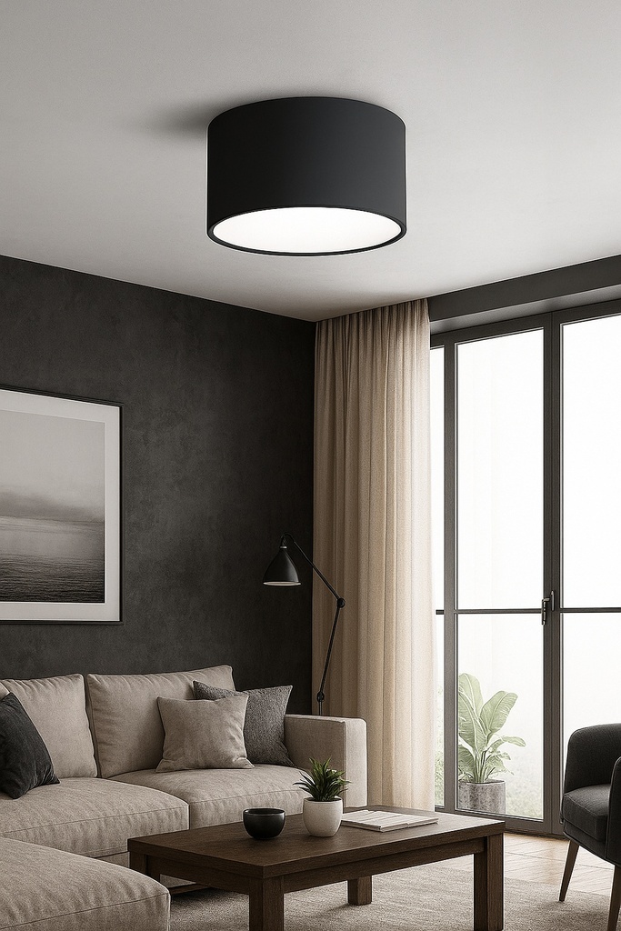 SPOT LIGHT SUPERFICIE ALUMINIO 16W 3CCT D140xH65 EUROLAMP