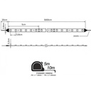 TIRA LED SMD 9,6W 24V IP20 120LEDS (PRECIO POR METRO)