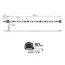 TIRA LED SMD 15W/m 230V IP68 240 led/m corte 10cm (PRECIO POR METRO)