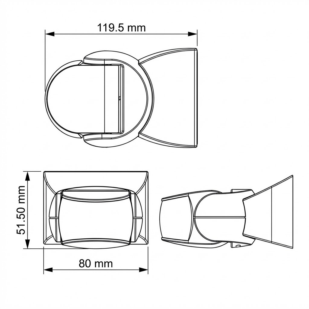 DETECTOR DE MOVIMIENTO (INFRARROJO) IP65 300W