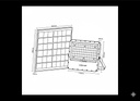 PROYECTOR LED SMD SOLAR 300W IP66 NEGRO 3CCT (3000-4000-6000K) PLUS