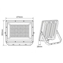 PROYECTOR LED SMD 3CCT 100W CABLE 60cm NEGRO IP66 PLUS