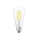 BOMBILLA ST64 FILAMENTO 4W 840LM E27 4000K CLARO