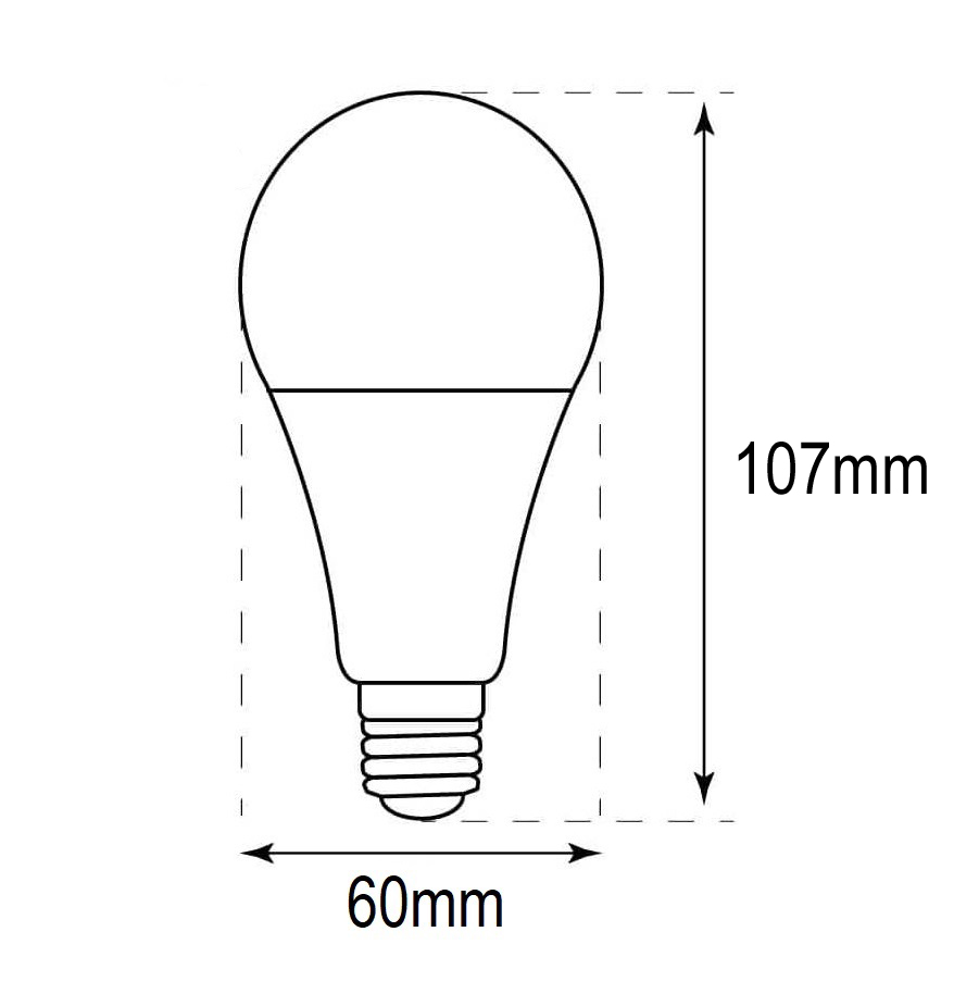 BOMBILLA LED Α60 6W Ε27 220-240V PLUS
