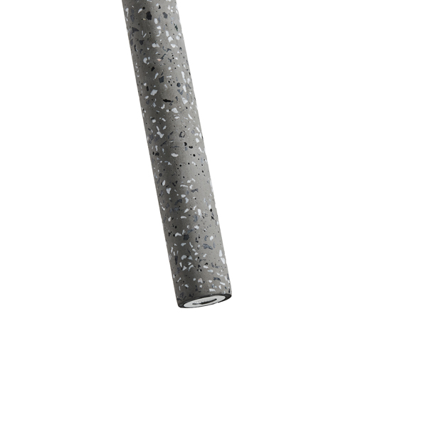 LÁMPARA DE TECHO COLGANTES HORMIGÓN LED 3W 280lm 3000K Ø45X1800mm GRIS ARTE ILLUMINA SALPICO