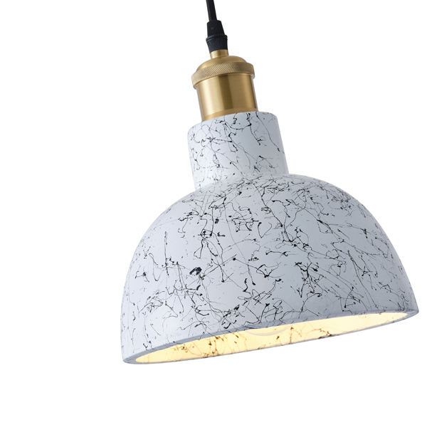 LÁMPARA DE TECHO COLGANTE DE HORMIGÓN Y METAL 1xE27 Ø200x1660 mm ARTE ILLUMINA SPLASHED
