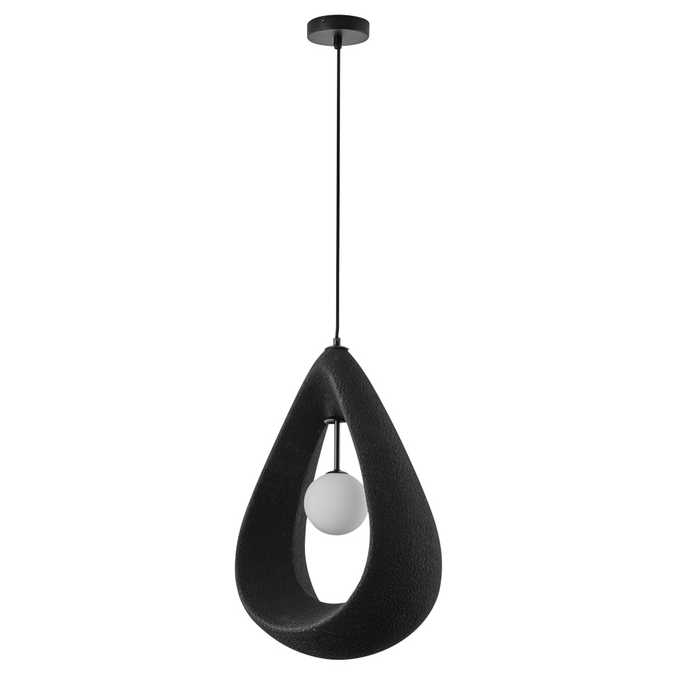 LÁMPARA DE TECHO COLGANTE DE POLIESTIRENO 330x200mm ARTE ILLUMINA DROPA