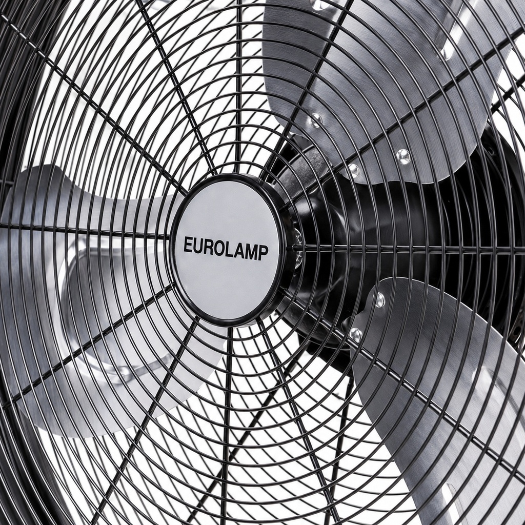 VENTILADOR DE SUELO METÁLICO Ø60 180W EUROLAMP