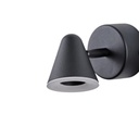APLIQUE DE PARED 5W 300lm 3000K 80x135mm NEGRO ARTE ILLUMINA CAMPANELLE