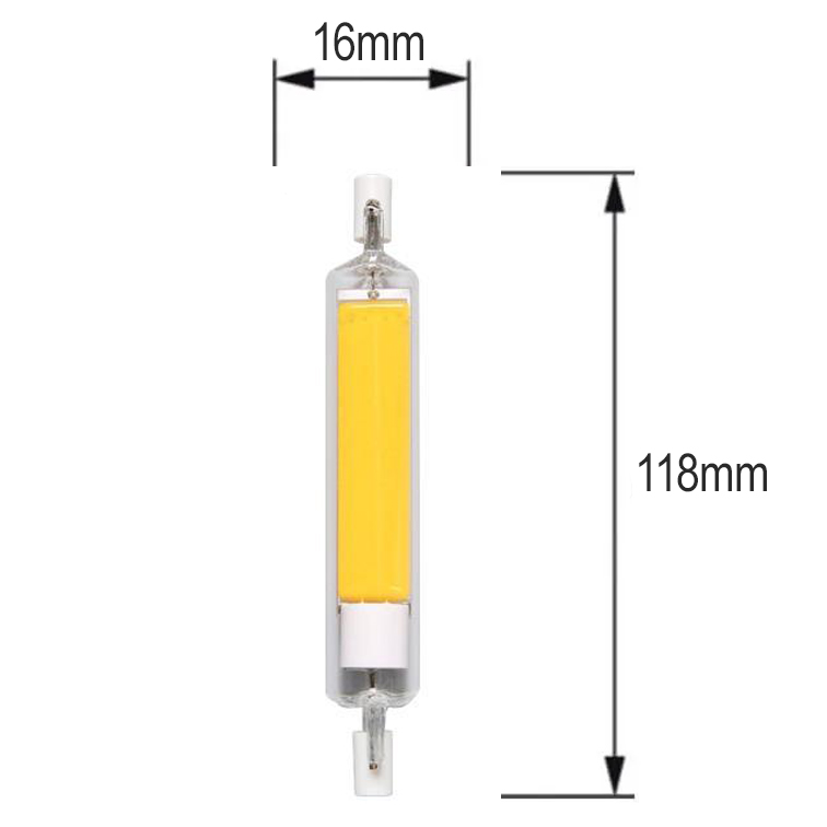 LÁMPARA LED R7s 118mm 8W 220-240V