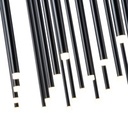 LÁMPARA DE TECHO COLGANTE ALUMINIO LED 72W 4320lm 3000K 800x1500mm NEGRO ARTE ILLUMINA CASCADE