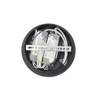 LÁMPARA COLGANTE ALUMINIO LED 62W 3720lm 3000K 620x1200mm NEGRO-ORO ARTE ILLUMINA LUIS
