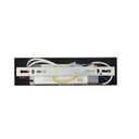 LÁMPARA DE TECHO COLGANTE METAL LED 3x20W 3660lm 3000K 1400x60x1200mm NEGRO ARTE ILLUMINA LINEA