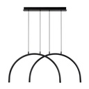 LÁMPARA DE TECHO COLGANTE ALUMINIO-METAL 10W 896lm 3000K 840x20x330mm  ARTE ILLUMINA APSIS 