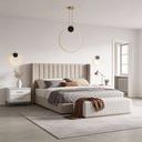 LÁMPARA DE TECHO COLGANTE ALUMINIO / SILICONE REDONDO LED 20W 1820Lm 3000K Ø595X1890mm NEGRO / BRONZE ARTE ILLUMINA AERO
