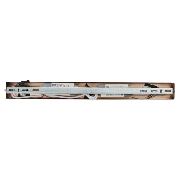 LÁMPARA COLGANTE ALUMINIO 3 LUCES LED 26W 570x1290mm 2254lm 3000K ORO ROSA ARTE ILLUMINA KRIKO