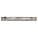 LÁMPARA COLGANTE ALUMINIO 3 LUCES LED 26W 570x1290mm 2254lm 3000K ORO ROSA ARTE ILLUMINA KRIKO