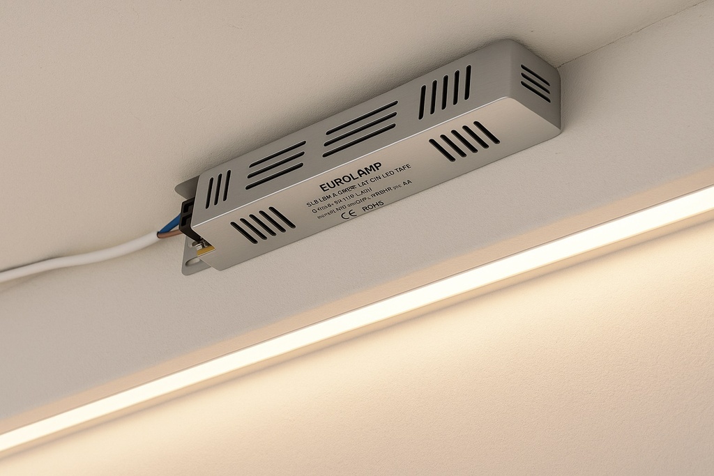 DRIVER METALICO SLIM PARA TIRA LED 24V DC 150W IP21 (OLD REF. E.147-70593)